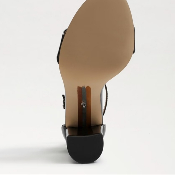 Sam Edelman 8 1/2 Wide Black Dress Sandal - Picture 5 of 7